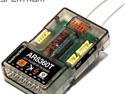 Spektrum AR8360T 8 Channel SAFE & AS3X Telemetry Receiver