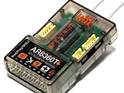 Spektrum AR8360T+ DSMX 8-Channel AS3X+ & SAFE Telemetry Receiver