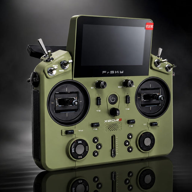 FrSky TANDEM X20RS Radio Transmitter – Limited Edition Matte Army Green