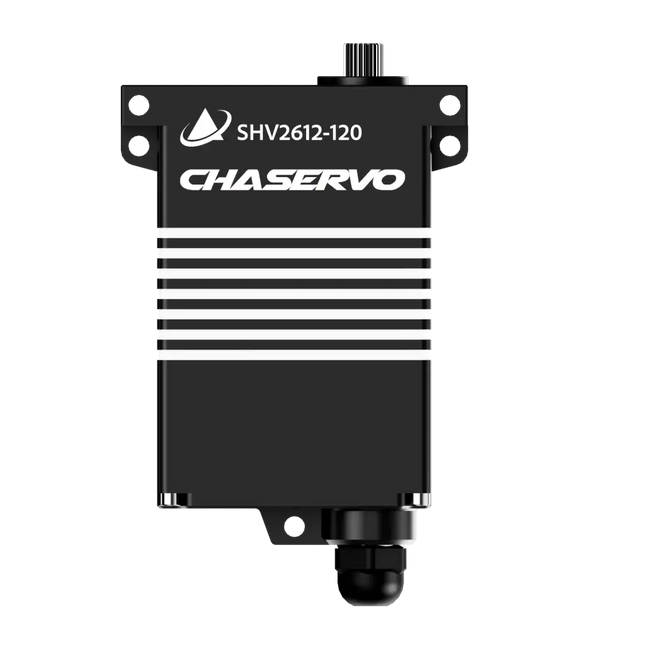 CHASERVO SHV2612-120 Industrial Servo – 12V Brushless, 190kg Torque