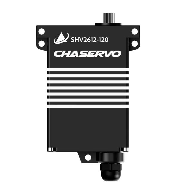 CHASERVO SHV2612-120 Industrial Servo – 12V Brushless, 190kg Torque
