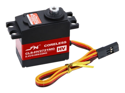 JX Servo CLS-HV2721MG 22KG HV Waterproof IP67 Coreless Digital Servo | 0.08s | 25T Metal Gear