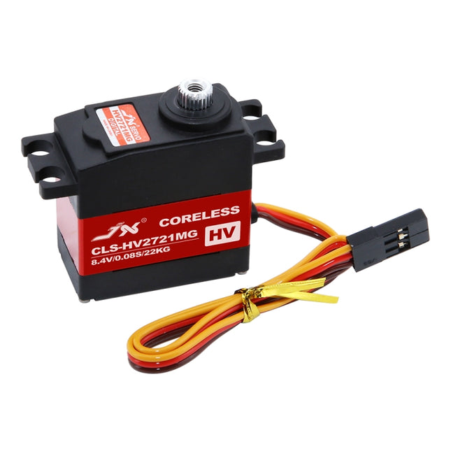 JX Servo CLS-HV2721MG 22KG HV Waterproof IP67 Coreless Digital Servo | 0.08s | 25T Metal Gear