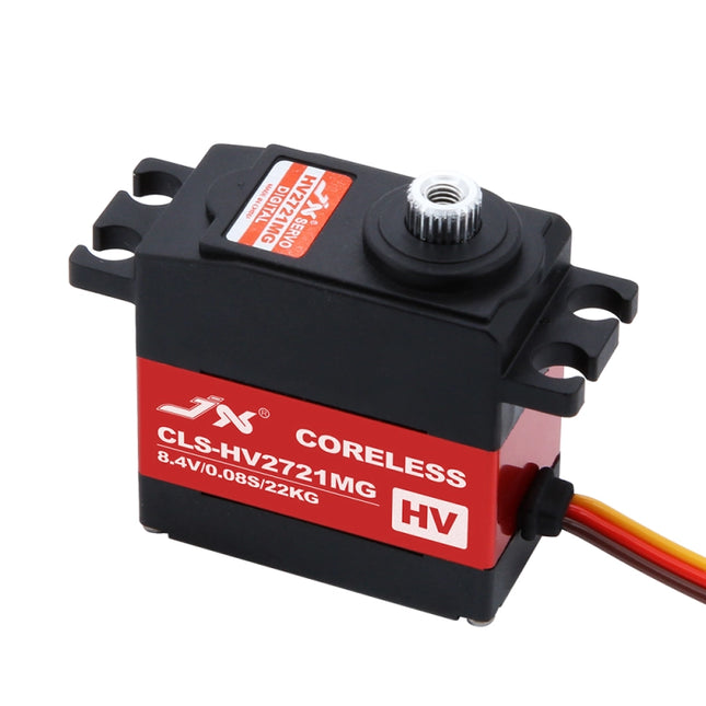 JX Servo CLS-HV2721MG 22KG HV Waterproof IP67 Coreless Digital Servo | 0.08s | 25T Metal Gear