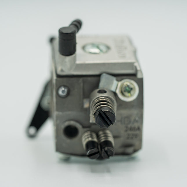 Mechanical component on a white background