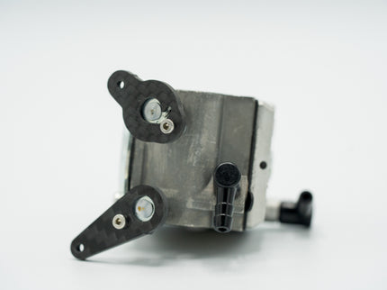 Mechanical component on a white background