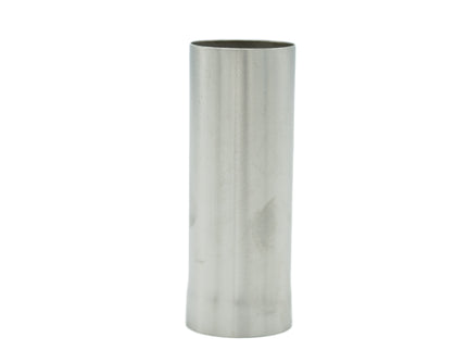 Cylindrical metal object on a white background