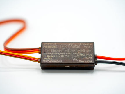 Electronic component with wires on a white background