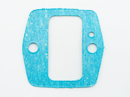 Blue gasket on a white background