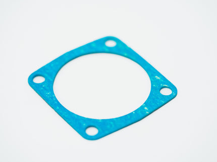 Blue gasket on a white background