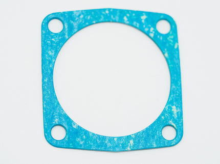 Blue gasket on a white background