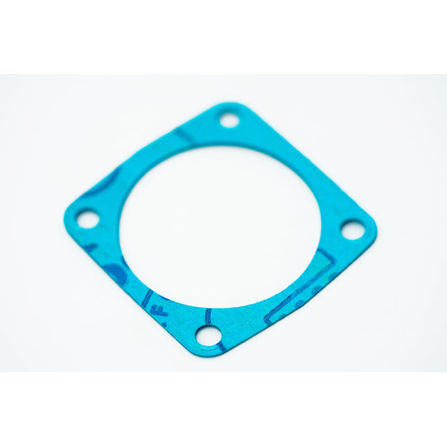 Blue gasket on a white background