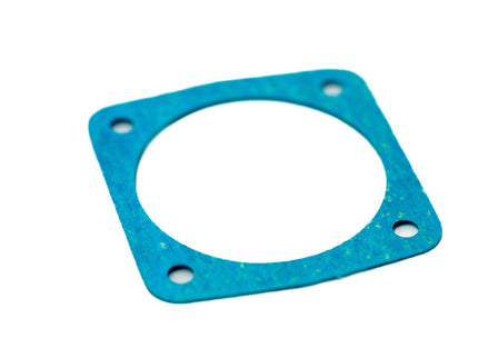 Blue gasket on a white background