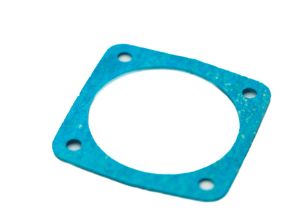 Blue gasket on a white background