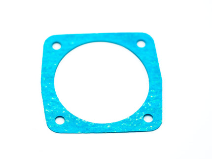 Blue gasket on a white background