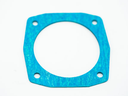 Blue gasket on a white background