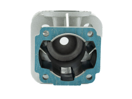 DLE 30CC Cylinder Head with gasket on white background