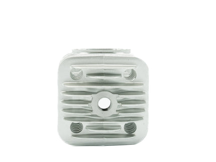 DLE 30CC Cylinder Head on white background