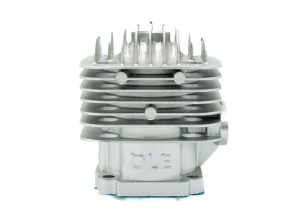 DLE 30CC Cylinder Head on white background