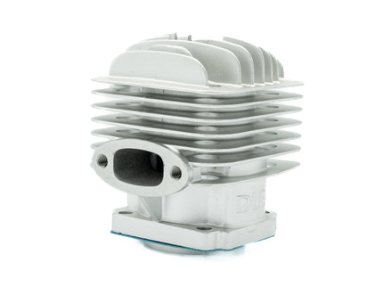 DLE 30CC Cylinder Head on white background