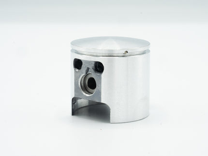 Metal piston on a white background
