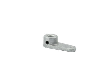 Silver ring on a white background