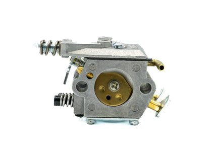 Carburetor on a white background