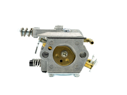 Carburetor on a white background