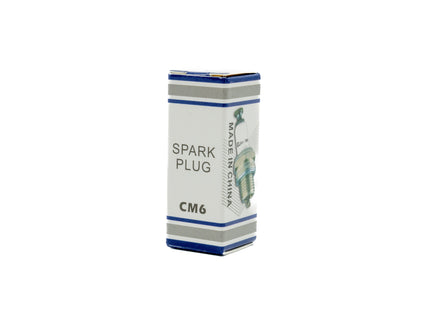 CM6 Spark Plug on white background