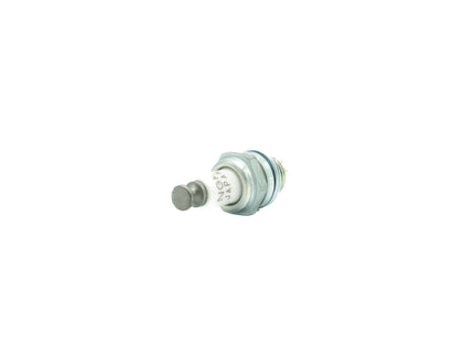 NGK CM6 Spark Plug on white background