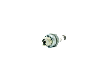 NGK CM6 Spark Plug on white background