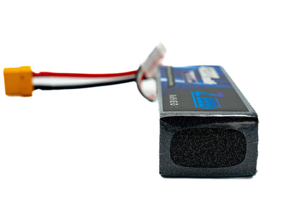 Lithium polymer battery with Zeee branding on a white background