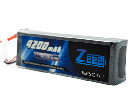 Zeee battery pack with 4200 mAh capacity on a white background