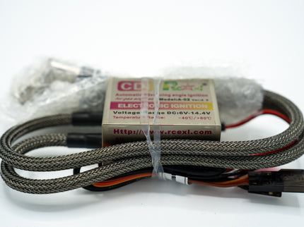 Cable with a labeled box on a white background