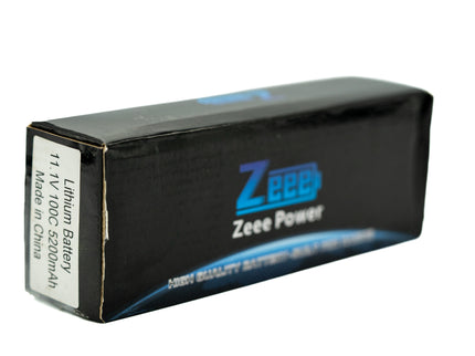 Zeee Power lithium battery packaging on a white background