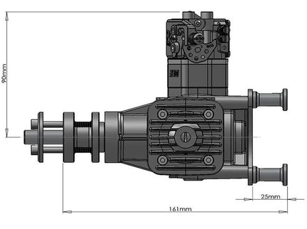 DLE 40 Twin Gas Engine
