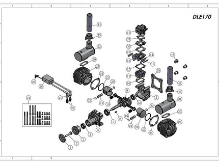 DLE 170 Twin Petrol Engine – High-Power 170cc Twin for Giant-Scale RC Aircraft