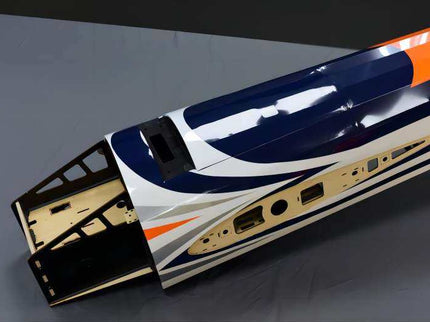 Model of rc plane on a gray background