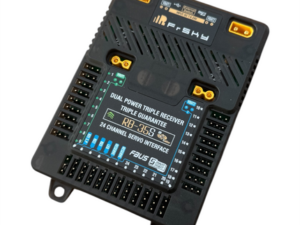 FrSky RB-35S Dual Power Redundancy Bus with Advanced Stabilisation
