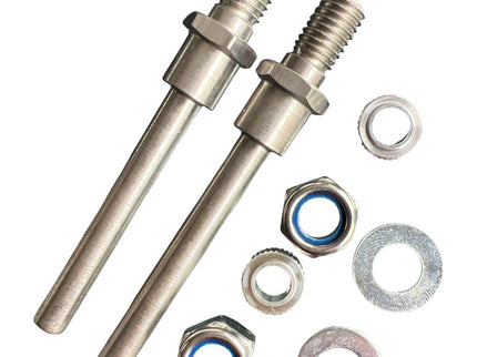 Extreme Flight 100–170cc Airframes Axle Set V2 w/ Notch