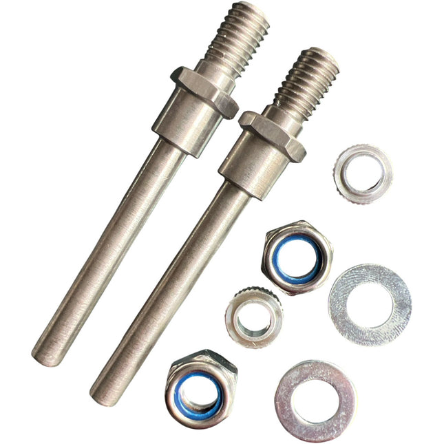 Extreme Flight 100–170cc Airframes Axle Set V2 w/ Notch