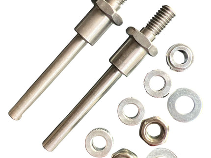 Extreme Flight 50-70cc Airframes Axle Set w/ notch