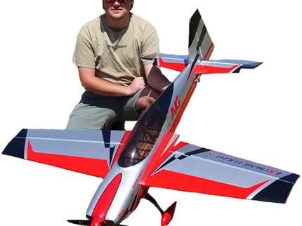 Extreme Flight 60" EXTRA NG - Red/Silver scale NG scheme