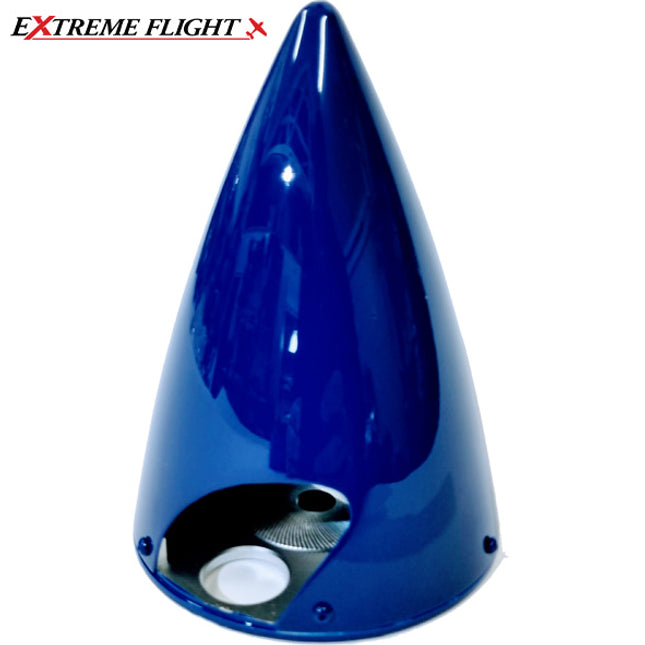 Extreme Flight 3.5" Carbon Spinner Blue
