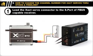 FrSky Xact MD5301H Coreless MIDI HV Servo 27kg High Torque 8.4V FBUS Telemetry