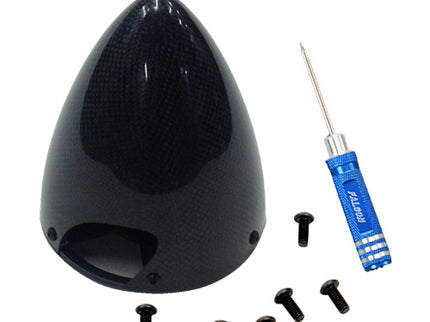 Falcon 4" (114mm) Gas Carbon Fibre Spinner