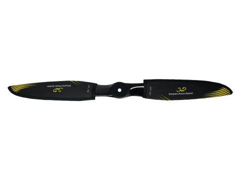 Scorpion Carbon Fiber Propeller - 16x8 - Black Ember
