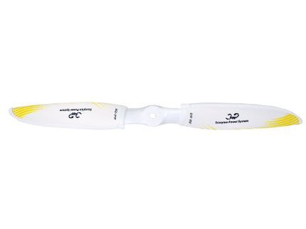 Scorpion Carbon Fiber Propeller - 18x8 - Arctic White
