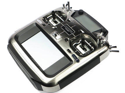 Close-up of Futaba T26SZ Pro 26‑Channel Air Radio transmitter on a white background
