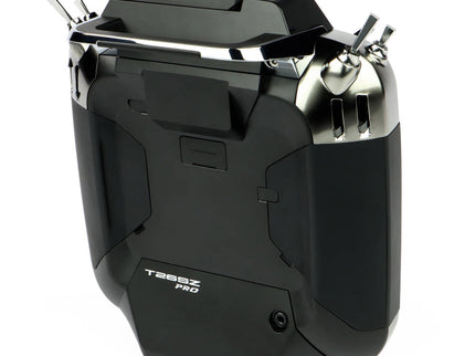 back of Futaba T26SZ Pro 26‑Channel Air Radio on a white background